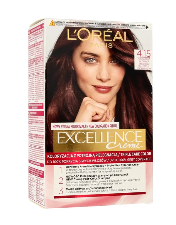 L'Oreal Paris Excellence Creme 4.15 frost braz