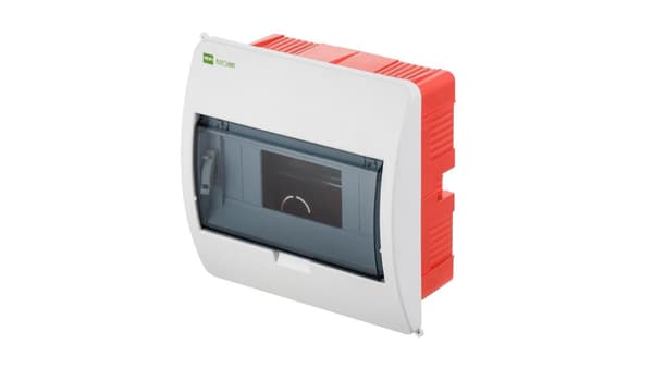 Modulärt ställverk Elegant 1x8 infällt IP40 N+PE 2412-01