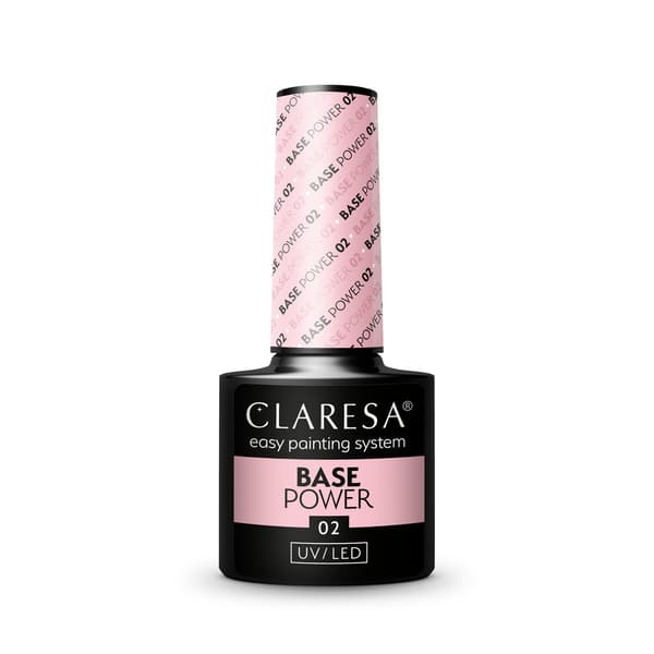 CLARESA Base Power Base för gellack Nr. 02 5g