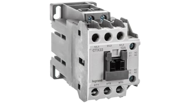 Effektkontaktor 12A 3P 24V DC 1S 1Å CTX3 416091