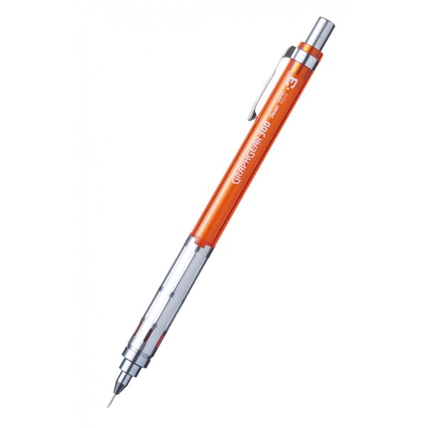 Automatisk pentel GraphGear 300 0,3 mm orange