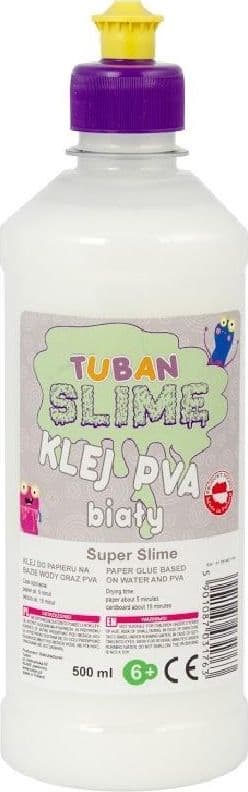 Valkoinen liima PVA 500ml TUBAN