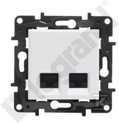 GN.2XRJ45 CAT.5E UTP HVID NILOE STEP