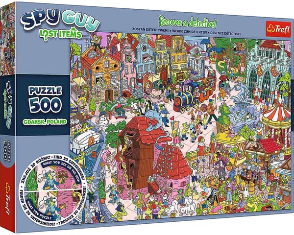 Puslespil 500 Spy Guy Gdansk TREFL