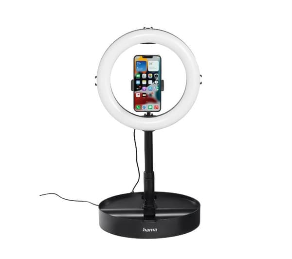 Hama SpotLight FoldUp 102 II LED-ringlampa för smartphone