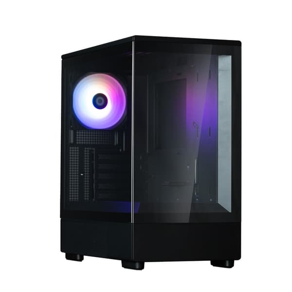 P10 MicroATX Mini Tower kabinet sort