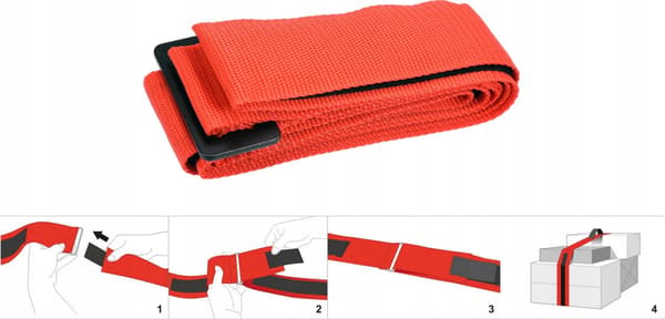VOREL LASTHÅNDTERINGSBÆLTE 5x180cm