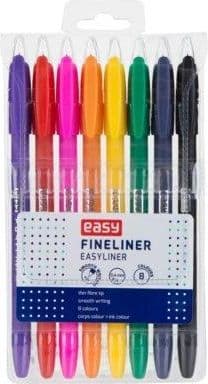 8-farvet fineliner EASY