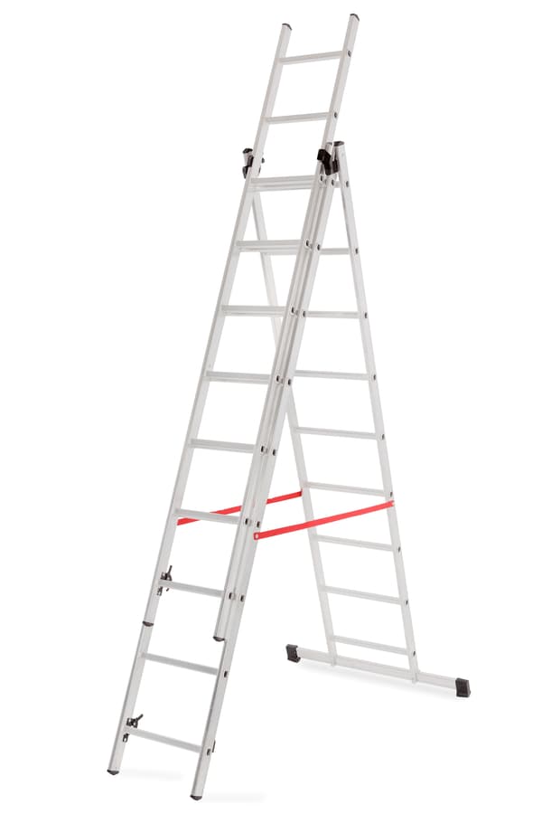 AWTOOLS ALUMIINITIKKAAT BASIC 3x11 ASKELMAA 150KG