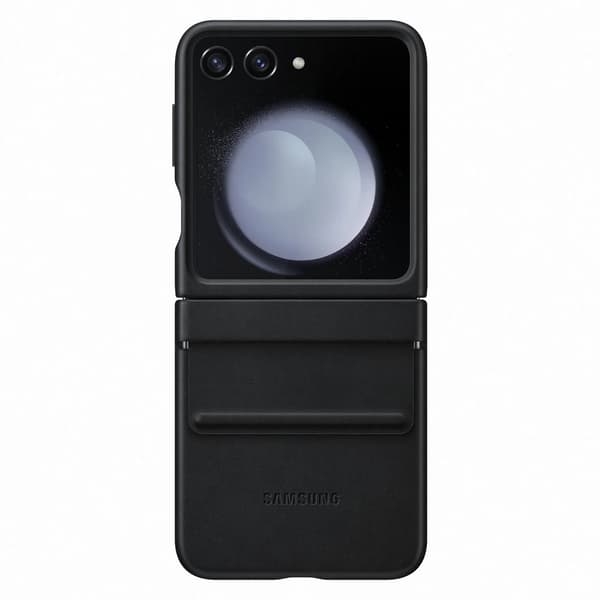 PU-läderfodral för Samsung Galaxy Z Flip 5 – Svart