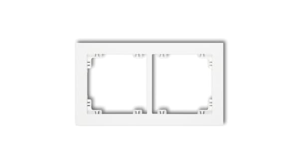 Karlik Universalram dubbel Deco vit (DR-2)