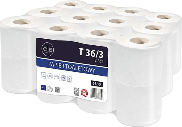 Ellis Toiletpapir 36m 3w Cellulose Hvid (24)