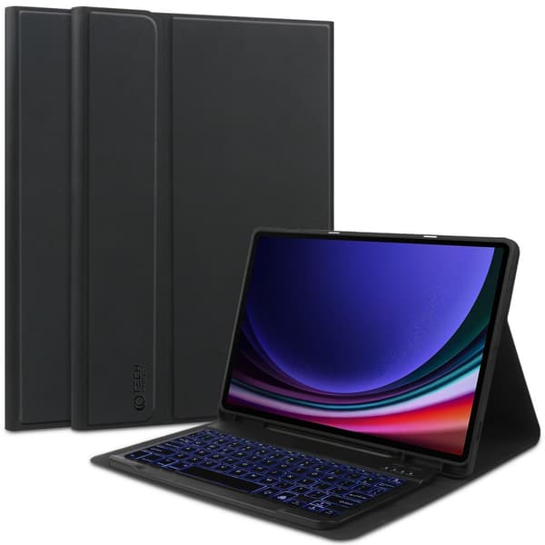 TECH-PROTECT SC PEN + NÄPPÄIMISTÖ GALAXY TAB S9 FE 10.9 X510 / X516B MUSTA
