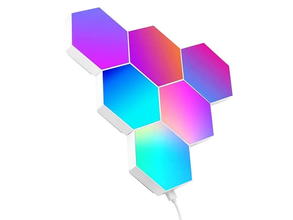 RGB Tracer Ambience Hex-lamper - Smart sekskant