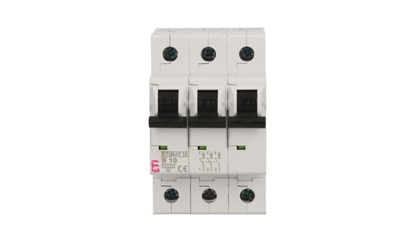 Eti-Polam Adapterafbryder ETIMAT10 3P B 10A 10kA AC - 002125714