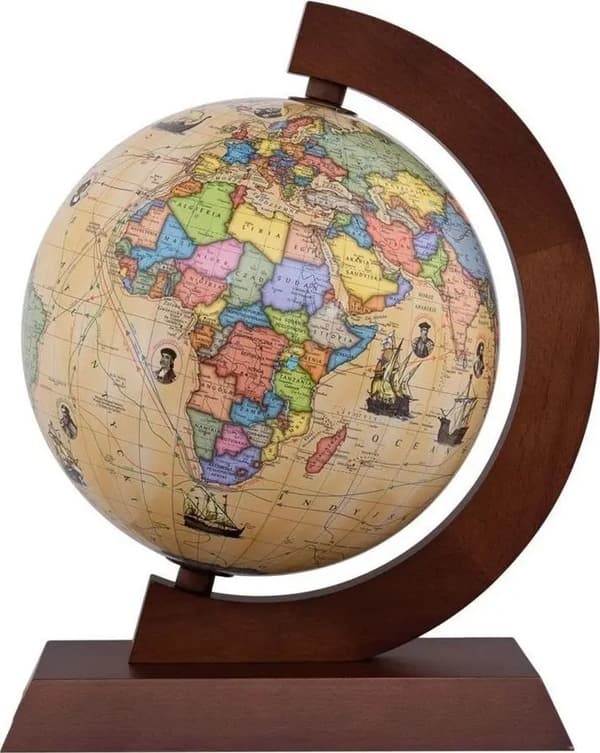 Globus stier opdagelsesrejsende 25 cm