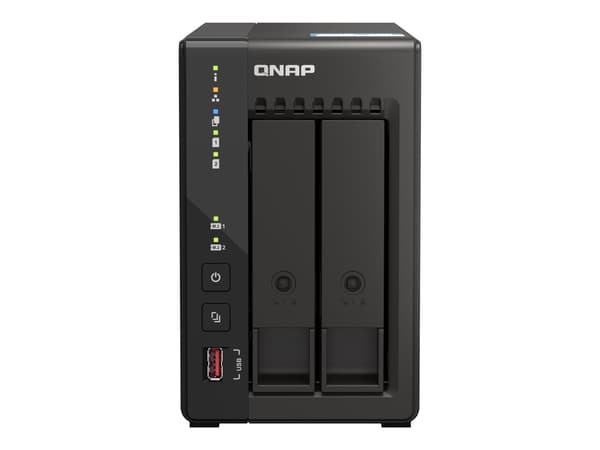 Verkkotallennus Qnap TS-253E-8G Musta
