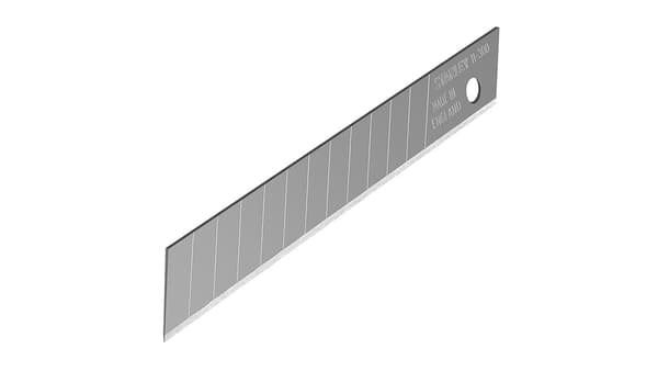 Leikkurin terä Stanley 18 mm (10 uds) 9 mm