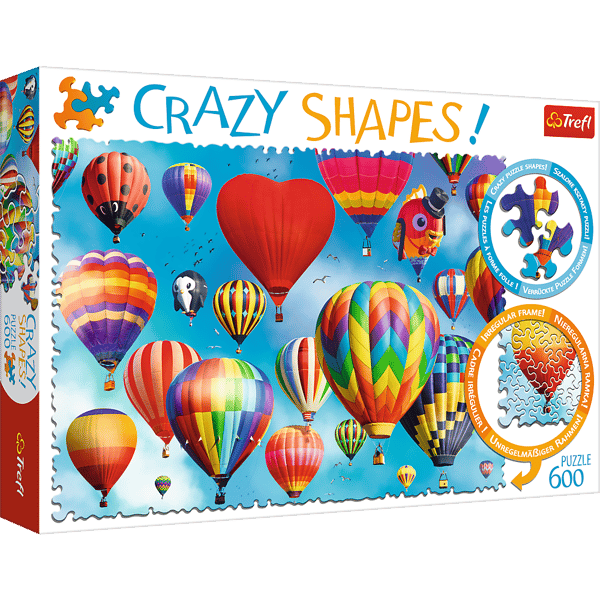 Palapeli 600 palaa Crazy Shapes Värikkäät ilmapallot 11112 TREFL p8