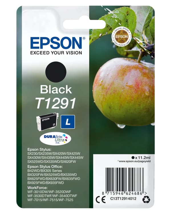 Epson bläckpatron T1291 - Svart