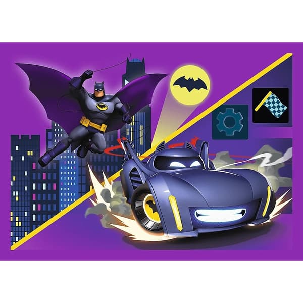 Palapeli - 4in1 - Meet Batwheels - Warner Batwheels 34658