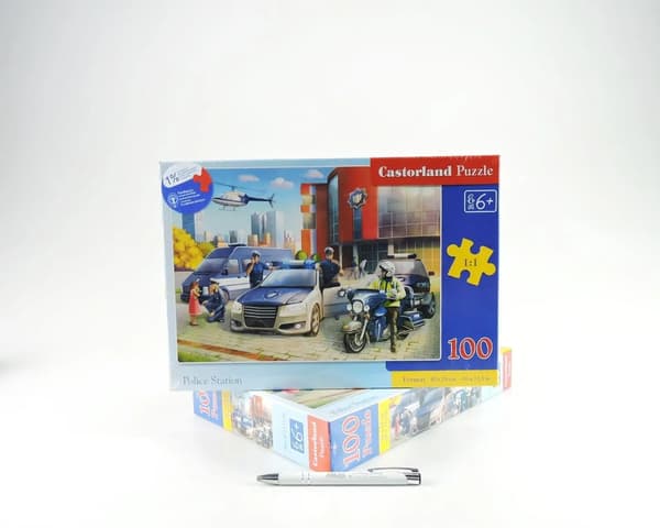 Pussel 100 Polisstation CASTOR
