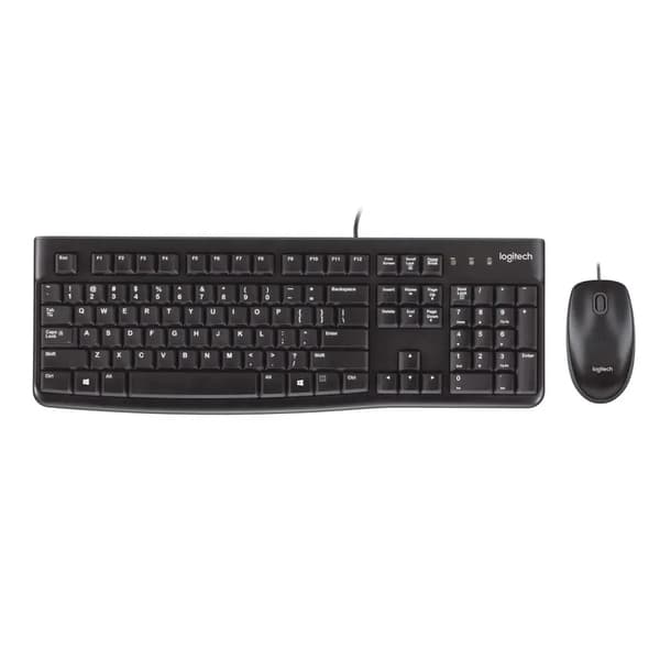 Logitech Desktop MK120 - tangentbords- och musset - US International / EER