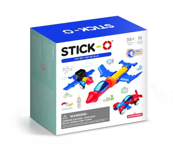 Magformers Stick-O City Set 16 osaa