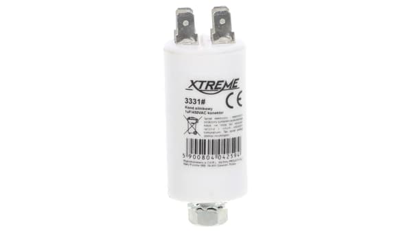 3331# Moottorikondensaattori 1uf/450vac liitin