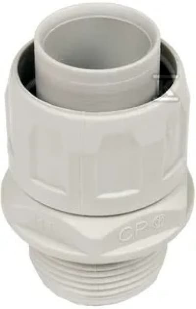 Putken ulostulo SPIROFLEX 25mm vaaleanharmaa SFM25_KB