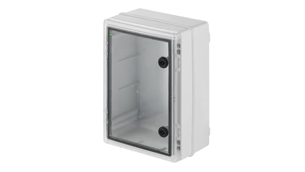 Industriel SR2 hermetisk fordelingstavle 252x352x162mm 400V IP65 transparent 2754-01