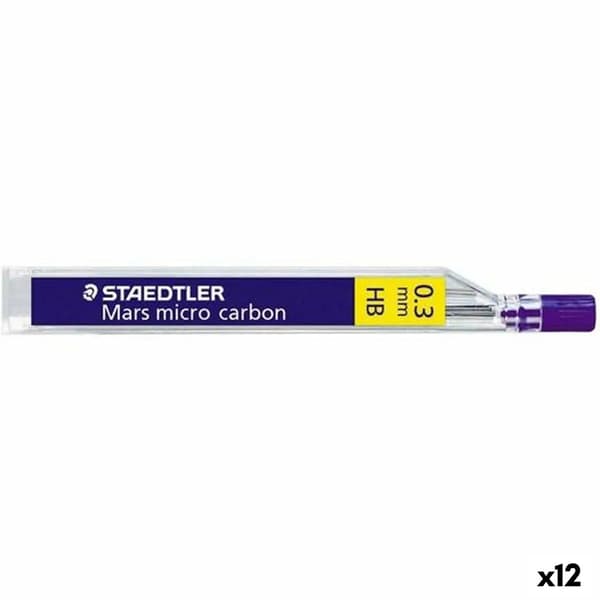 Stiftblyantstifter Staedtler Etui 0,3 mm (12 enheder)