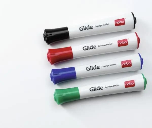 Nobo GLIDE whiteboardmarkere (1902096) 4 stk