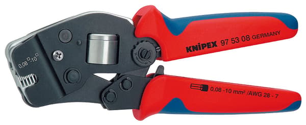 KNIPEX Selvjusterende crimptang til ledningsender