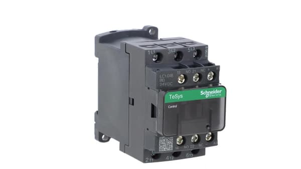 TeSys Deca effektkontaktor 18A 3P 24V DC 1Z 1R LC1D18BD