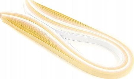 Quillingremsor 5mmx50cm gräddvit 100st