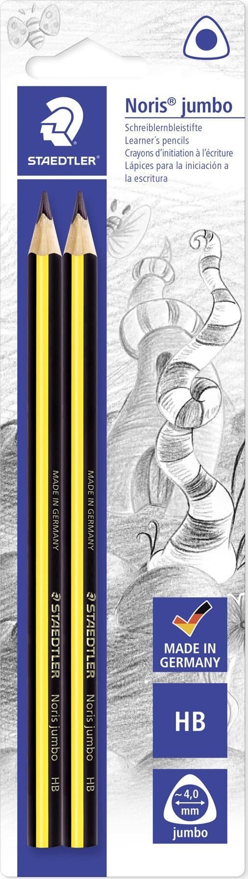 STAEDTLER Bleistift NC jumbo 2 ST Blis