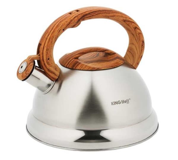 KINGHOFF VATTENKOKARE 3L MED VISSLA KINGHOFF KH-3336