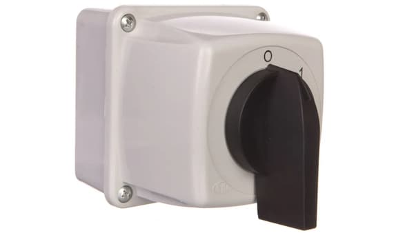 Elektromet Cam-liitin 0-1-2 5P 25A kotelossa IP44 Luk E25-33 (952532)