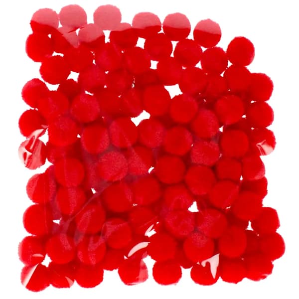 Dekorativt ornament pompon mix