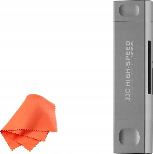 JJC Reader Minneskortläsare JJC CR-UCL1 GRÅ SD och microSD