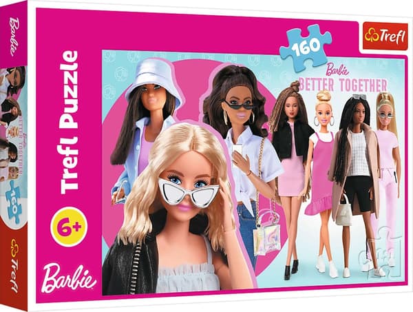 Palapeli 160 Barbie ja hänen maailmansa TREFL