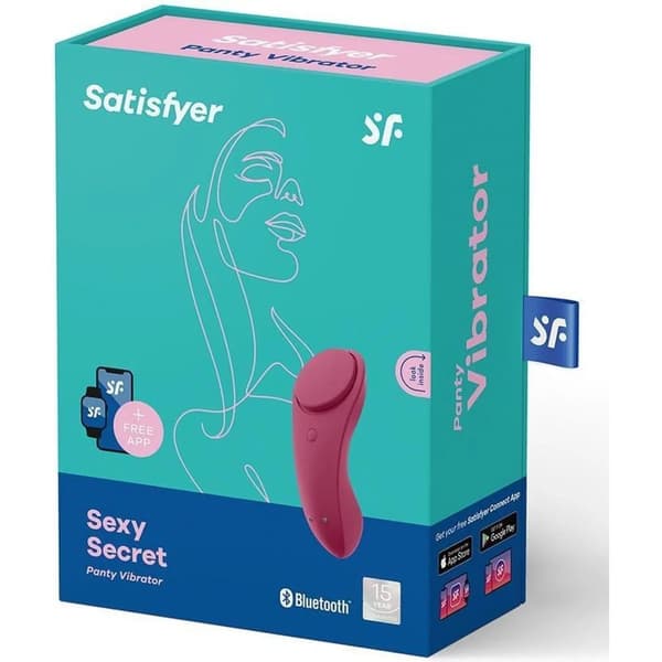 Par-massageapparat Satisfyer LITTLE SECRET WINE
