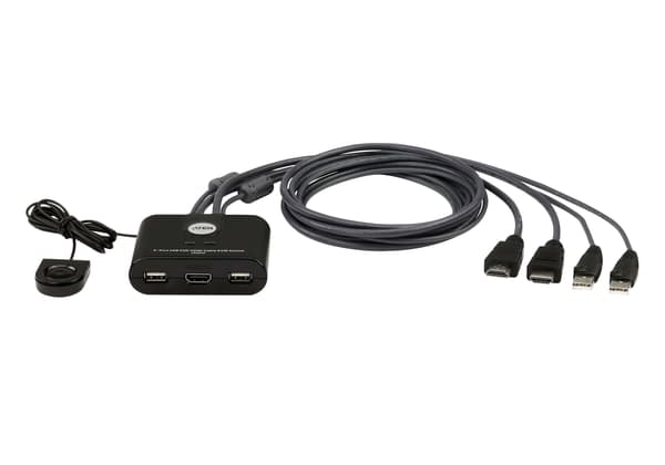 ATEN KVM-Switch CS22HF - 2 porte