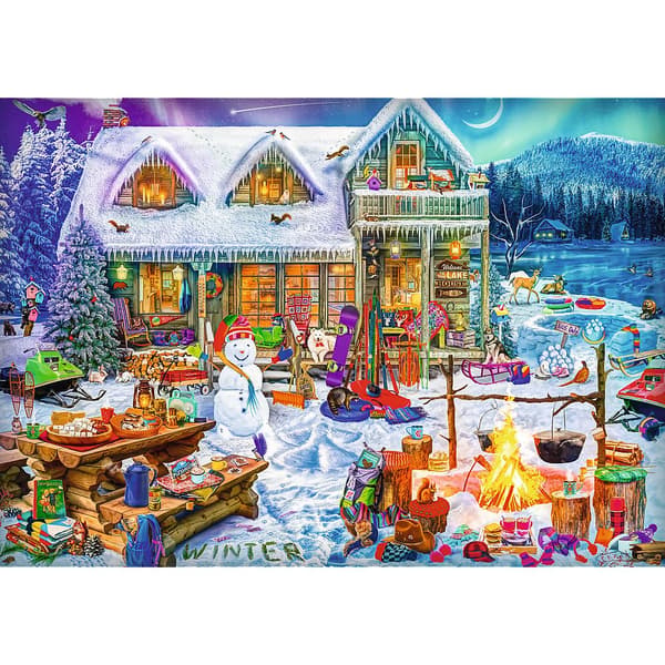 Palapeli - 1000 XMAS - Talviaika Trefl 10948