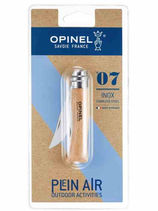 Opinel taskuveitsi nro 07 ruostumaton teräs