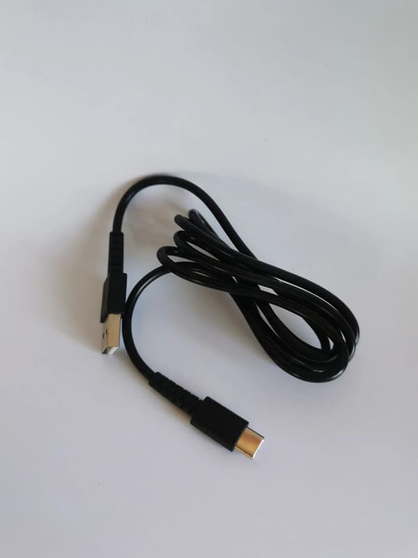 CMATE USB-C til USB-A Opladnings- og synkroniseringskabel 1m Sort USB2.0 dataoverførsel 480Mbps