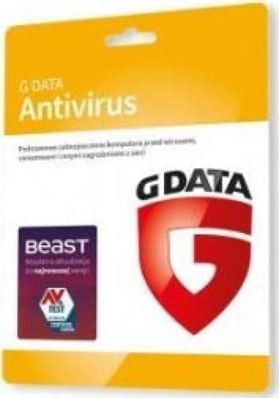 Software GDATA Antivirus 1PC 1 år Nøglekort