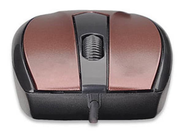 MANHATTAN 177979 Manhattan Optical Mouse Mini MO1 USB 1000 dpi, viininpunainen