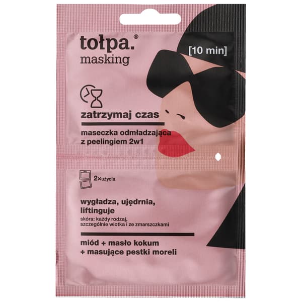 TOLPA Masking nuorentava naamio kuorinnalla - Stop Time 5ml x 2